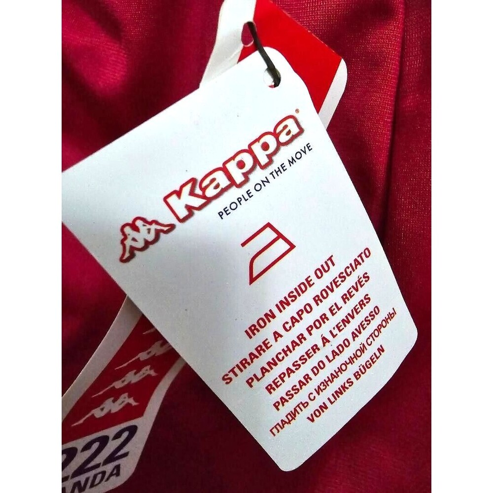 Kappa Women's Graphic Tearaway Track Pants, Size S, Red/White/Gold, MSRP… - Picture 12 of 13